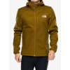 Softshellová bunda The North Face Quest Hooded Softshell - moss green dark heather