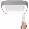 Stropné svetlo Solight LED stropné svetlo štvorcové Treviso, 48W, 2880lm, stmievateľné, diaľkové ovládanie, šedá (WO769-G)