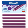 Náboje fialové Pelikan 5 ks