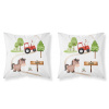 Detské obliečky na vankúš 40x40 cm / Farma