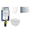 Ideal standard Cenově zvýhodněný závěsný WC set Geberit k zazdění + WC Tesi 110.302.00.5NF2