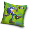 Carbotex Obliečka na vankúšik Ježko Sonic the Hedgehog - vyp