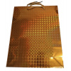 Darčeková taška stredná hologram 9 x 26 x 32cm -Hnedá