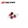 Podložky do klem riadidiel / Kónusy riadidiel Scar Rubber Killer (sada 4ks) - Honda CR125R / 00-07 + CR250R / 99-07 + CRF250R+CRF250X+CRF450R+CRF450X+CRF250RX+CRF 19-20 + CRF450RL / 21-25