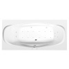 GARDA hydromasážna vaňa, 190x90x44cm, Active Hydro-Air, chróm
