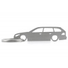 BMW 5 series E61 kombi kľúčenka z nehrdzavejúcej ocele