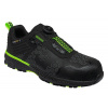 Bennon PREDATOR S3 ESD LOW Bezpečnostná obuv Čierna-Zelená, 36