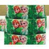 Stuha rypsová Anna a Elsa 25 mm