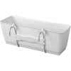 Trebor Kvetináč RATOLLA PW biely 50x17x17cm
