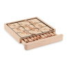 Drevené sudoku , wood Farba: wood