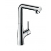 Hansgrohe Talis S - Umývadlová batéria s výpustom a otočným výtokom, chróm 72105000
