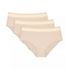 Kalhotky Triumph Feel of Modal Midi 3P 6720 00XS - Farba: 6720 Cream Dream, Veľkosť: XS