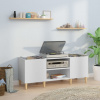 vidaXL Skrinka na platne biela 121x38x48 cm kompozitné drevo - Biela - 175497-109729