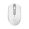 Trust Ozaa/Kancelárska/Optická/Pre pravákov/3 200 DPI/USB+BT/Biela (24933)