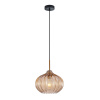 Italux Pansol PND-2940-1S-BRO-AMB závesné svietidlo 1xE27 40W