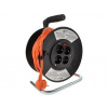 4z predlžovací prívod - na bubne, 25m, oranžový kábel, 3x 1,5mm2 b1 - SH-PB03