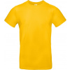 B&C E190 / Pánske tričko z ťažkej bavlny - gold XXXL