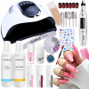 Sada na hybridnú manikúru Isabellenails s lampou a frézkou