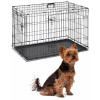Klietka z práškovanej ocele Pethaus pre malého psa, 45,5 x 75,5 x 54 cm