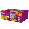 WHISKAS VLHKÉ KRMIVO KRMIVO PRE MAČKY ZMES PRÍCHUTÍ V ŽELÉ 80X85 G