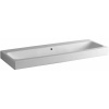 GEBERIT iCon závesné umývadlo bez otvoru, s prepadom, 1200 x 485 mm, biela, s povrchom KeraTect, 124025600