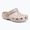Detské šľapky Crocs Classic Pearl Shine quartz