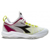 Dámska obuv Diadora Speed Blushield Fly 4 + - white/black/vivacious - Biely (38,5)