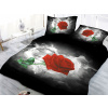 XPOSE® 3D obliečky RUŽE 2 140x200 cm, 70x90 cm, 3D