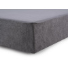 XPOSE® Froté nepriepustný chránič matraca - tmavo sivá 180x200 cm, Froté