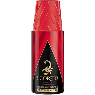 Scorpio Rouge parfumovaný dezodorant v spreji pre mužov 150 ml