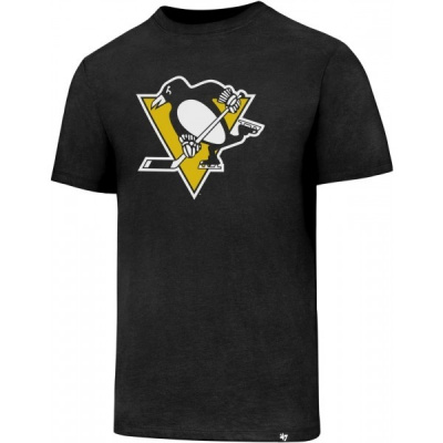 47 NHL PITTSBURGH PENGUINS CLUB TEE čierna,biela,žltá Pánske tričko XL