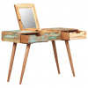 zahrada-XL Toaletný stolík so zrkadlom 112x45x76 cm, recyklovaný masív 323591