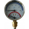 Afriso Termomanometr TM80, fi80 mm, 0÷10 bar, 20÷120°C, G1/4, rad, tř. 2,5 (S)A; AXIÁLNÍ TEPLOMĚR TM80
