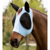 Equestro Maska proti hmyzu Lycra Equestro, s ochranou uší, omphalodes/brilliant white Veľkosť: PONY