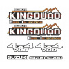 Sada nálepiek Suzuki Kingquad 700 ŠTVORKOLKA ATV