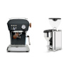 Ascaso Dream PID, Anthracite + Rocket Espresso GIANNINO, chrome/black