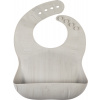 Eeveve Bib Sillicone Marble Cloudy Gray uni