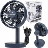 Stolový ventilátor Velano VELWEBS0018 čierny