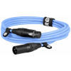 Rode XLR3M-B XLR propojovací kabel 3 m modrá