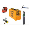 Gama 1500L HF Puls Varianta: SET 4: svářečka s výbavou v popisu stroje + kukla profi + RV Argon + hořák TIG 4 metry + lahev Argon 2617
