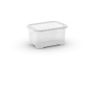 KIS Plastový úložný box - T Box XXS, Transparentní, 5 L