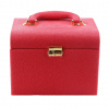 Kazeta na kosmetiku 91756-26 - Červená / syntetická kůže