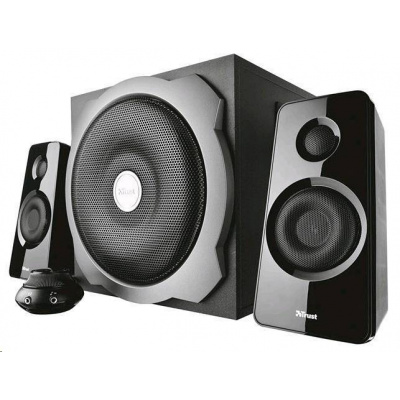 TRUST Reproduktory 2.1 Tytan Subwoofer Speaker Set - black, černá