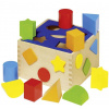 Drevená vkladačka farebná Goki SORT BOX