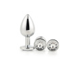 Dream Toys Gleaming Love Plug Silver Set