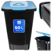 Plastový odpadkový kôš Kadax 50l modrý