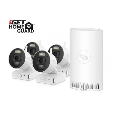 iGET HOMEGUARD HGDVK83304 - kamerový CCTV systém s 3K rozlišením a LED svícením 75020560