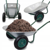 Transportný vozík na záhradný vozík s dvoma kolesami 100L (Transportný vozík na záhradný vozík s dvoma kolesami 100L)