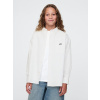 GAP Detská oversize košeľa Oxford Biela XS Biela Biela