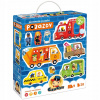 Puzzle CzuCzu 28 dielikov CzuCzu Prvé puzzle Vozidlá